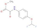 Acetic acid, [[4-(difluoromethoxy)phenyl]amino]oxo-, methyl ester
