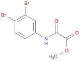 Acetic acid, [(3,4-dibromophenyl)amino]oxo-, methyl ester