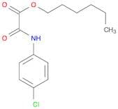 Acetic acid, [(4-chlorophenyl)amino]oxo-, hexyl ester