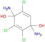 2,5-Cyclohexadiene-1,4-diol, 1,4-diamino-2,3,5-trichloro-