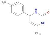 2(1H)-Pyrimidinone, 3,4-dihydro-6-methyl-4-(4-methylphenyl)-