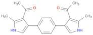 1-[4-[4-(4-acetyl-5-methyl-1H-pyrrol-3-yl)phenyl]-2-methyl-1H-pyrrol-3-yl]ethanone