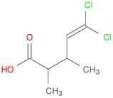 4-Pentenoic acid, 5,5-dichloro-2,3-dimethyl-