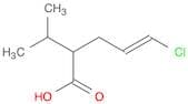 4-pentenoic acid, 5-chloro-2-(1-methylethyl)-, (4e)-