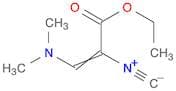 2-Propenoic acid, 3-(dimethylamino)-2-isocyano-, ethyl ester