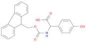 2-((((9H-Fluoren-9-yl)methoxy)carbonyl)amino)-2-(4-hydroxyphenyl)acetic acid