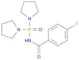 Benzamide, N-(di-1-pyrrolidinylphosphinyl)-4-fluoro-