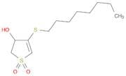 Thiophene-3-ol, 2,3-dihydro-4-(octylthio)-, 1,1-dioxide