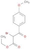 Ethyl 2-bromo-3-(4-methoxyphenyl)-3-oxo-propanoate