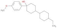 [1,1'-Bicyclohexyl]-4-ol, 4'-ethyl-4-(4-methoxyphenyl)-