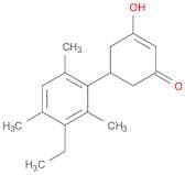 2-Cyclohexen-1-one, 5-(3-ethyl-2,4,6-trimethylphenyl)-3-hydroxy-
