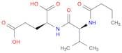 L-Glutamic acid, N-[N-(1-oxobutyl)-L-valyl]-