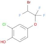 Phenol, 4-(2-bromo-1,1,2-trifluoroethoxy)-2-chloro-