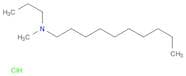 1-Decanamine, N-methyl-N-propyl-, hydrochloride