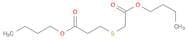 Propanoic acid, 3-[(2-butoxy-2-oxoethyl)thio]-, butyl ester