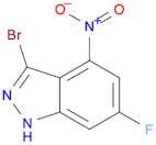 3-Bromo-6-fluoro-4-nitro-1H-indazole