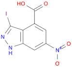 3-Iodo-6-nitro-1H-indazole-4-carboxylic acid