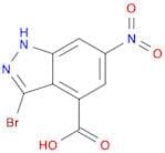 3-Bromo-6-nitro-1H-indazole-4-carboxylic acid