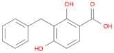Benzoic acid, 2,4-dihydroxy-3-(phenylmethyl)-