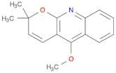 2H-Pyrano[2,3-b]quinoline, 5-methoxy-2,2-dimethyl-