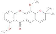 2H,6H-Pyrano[3,2-b]xanthen-6-one, 7,12-dimethoxy-2,2-dimethyl-
