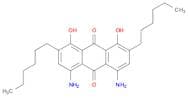 9,10-Anthracenedione, 4,5-diamino-2,7-dihexyl-1,8-dihydroxy-