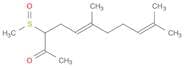 5,9-Undecadien-2-one, 6,10-dimethyl-3-(methylsulfinyl)-, (E)-