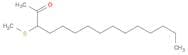 2-Pentadecanone, 3-(methylthio)-