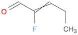 2-Pentenal, 2-fluoro-