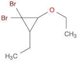 Cyclopropane, 1,1-dibromo-2-ethoxy-3-ethyl-