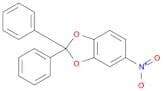 1,3-Benzodioxole, 5-nitro-2,2-diphenyl-