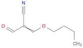 2-Propenenitrile, 3-butoxy-2-formyl-