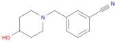 Benzonitrile,3-[(4-hydroxy-1-piperidinyl)methyl]-