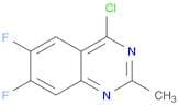 4-Chloro-6,7-difluoro-2-methylquinazoline