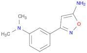 3-[3-(dimethylamino)phenyl]-1,2-oxazol-5-amine