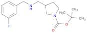 1-BOC-3-[(3-FLUOROBENZYL-AMINO)-METHYL]-PYRROLIDINE