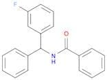 Benzamide, N-[(3-fluorophenyl)phenylmethyl]-