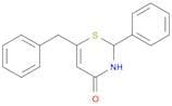 4H-1,3-Thiazin-4-one, 2,3-dihydro-2-phenyl-6-(phenylmethyl)-