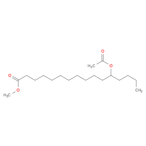 Hexadecanoic acid, 12-(acetyloxy)-, methyl ester