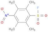 Benzenesulfonyl fluoride, 2,3,5,6-tetramethyl-4-nitro-