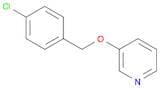 Pyridine, 3-[(4-chlorophenyl)methoxy]-
