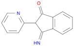 1H-Inden-1-one, 2,3-dihydro-3-imino-2-(2-pyridinyl)-