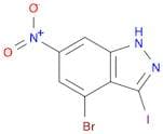4-Bromo-3-iodo-6-nitro-1H-indazole