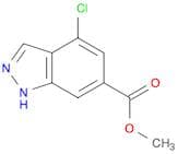 methyl 4-chloro-1H-indazole-6-carboxylate