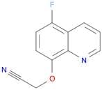 Acetonitrile, [(5-fluoro-8-quinolinyl)oxy]-