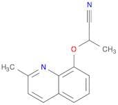 Propanenitrile, 2-[(2-methyl-8-quinolinyl)oxy]-
