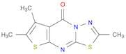 2,6,7-Trimethyl-8H-(1,3,4)thiadiazolo(3,2-a)thieno(2,3-d)pyrimidin-8-one