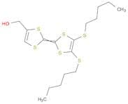 1,3-Dithiole-4-methanol, 2-[4,5-bis(pentylthio)-1,3-dithiol-2-ylidene]-