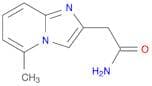 Imidazo[1,2-a]pyridine-2-acetamide, 5-methyl-