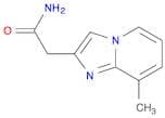 Imidazo[1,2-a]pyridine-2-acetamide, 8-methyl-